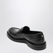 Mocasín Dolce &amp; Gabbana de piel cepillada negra