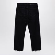 AGOLDE Black jeans in organic denim