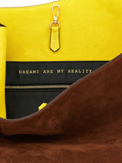 Alberta Ferretti Suede Shoulder Bag