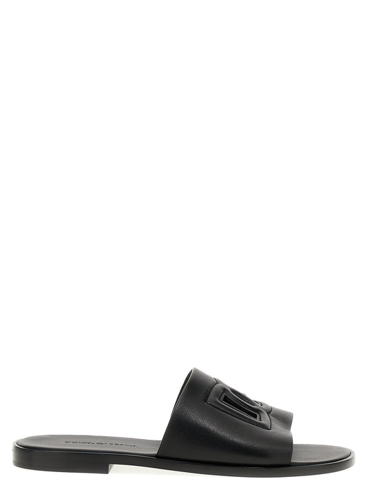 Dolce & Gabbana Logo Slides — Men’s Sandals