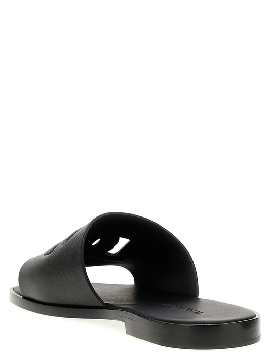 Dolce & Gabbana Logo Slides — Men’s Sandals