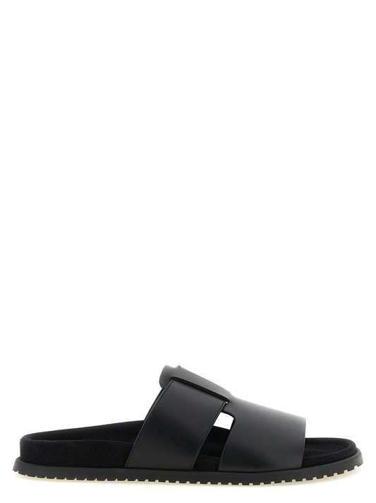 Dolce & Gabbana Sandals — DG Casual for Men, Black