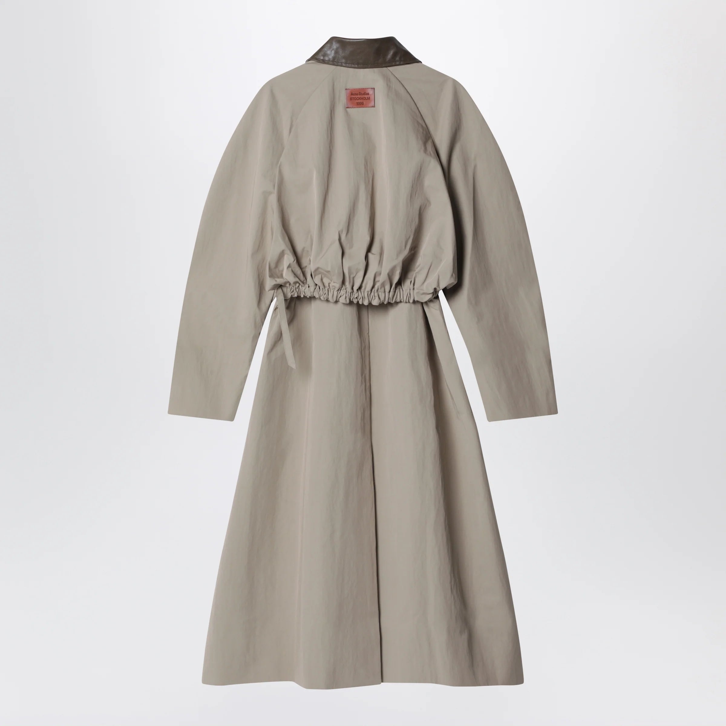 Acne Studios Belted trenchcoat Khaki grey