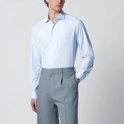 XACUS Active Tailor Fit shirt light blue