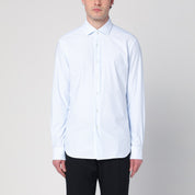 Camisa de algodón azul claro blanca XACUS