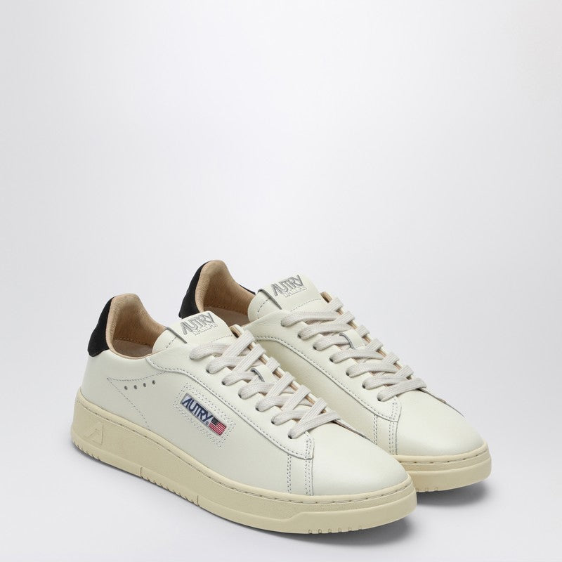 Autry Dallas sneakers in white and black leather