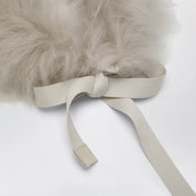 Max Mara The Cube Ivory shearling collar