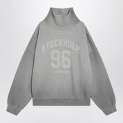 Acne Studios Grey oversized turtleneck sweatshirt
