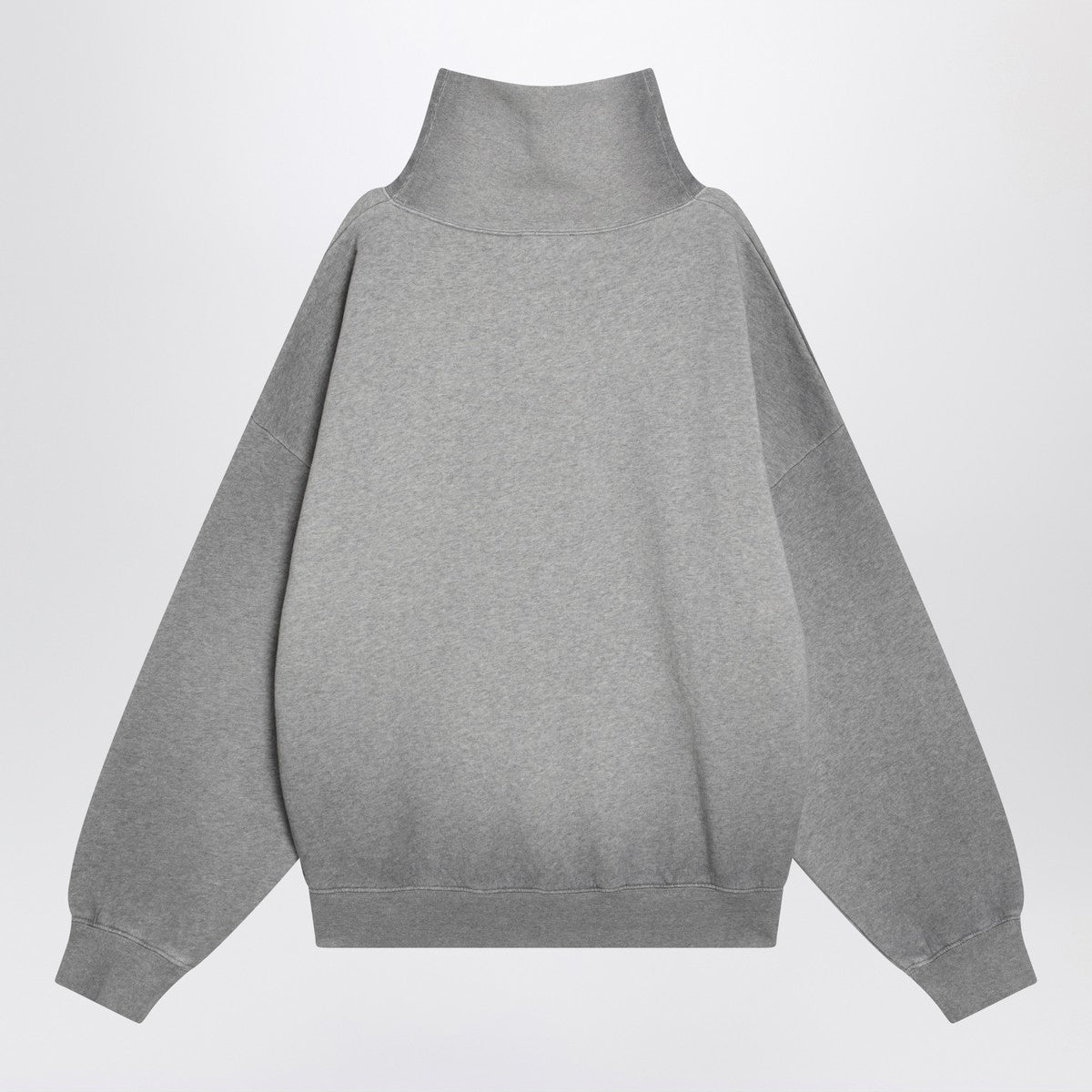 Acne Studios Grey oversized turtleneck sweatshirt