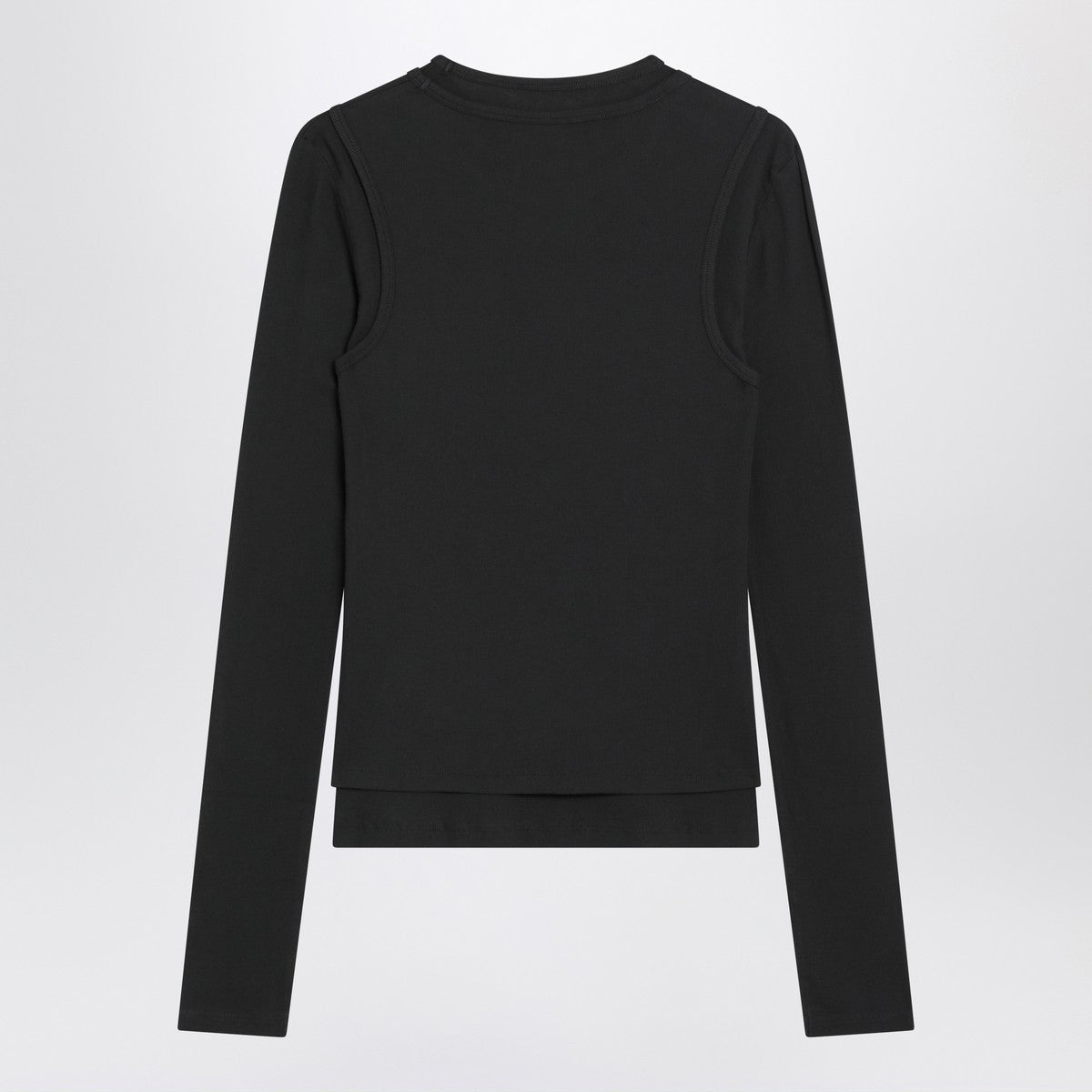 Acne Studios Black layered long-sleeve t-shirt