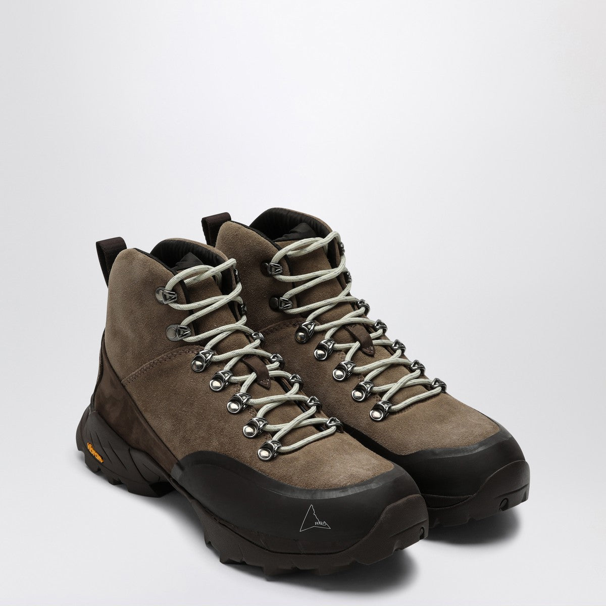 ROA Andreas Botte à lacets taupe