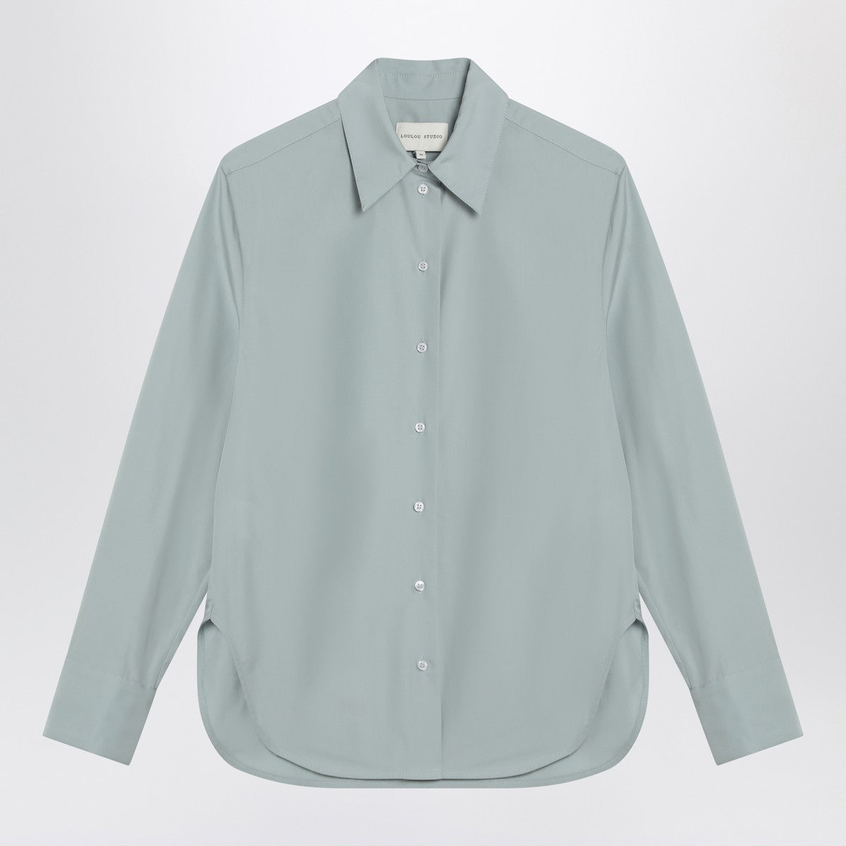 LouLou De Saison Gray fog shirt in cotton