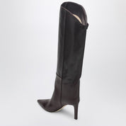 Jimmy Choo Alizze Knee Boot 85 — Merlot Stiletto Boots