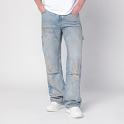 AMIRI Jeans Carpenter azul claro lavado