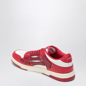 Baskets basses AMIRI Skel Top rouge/blanc