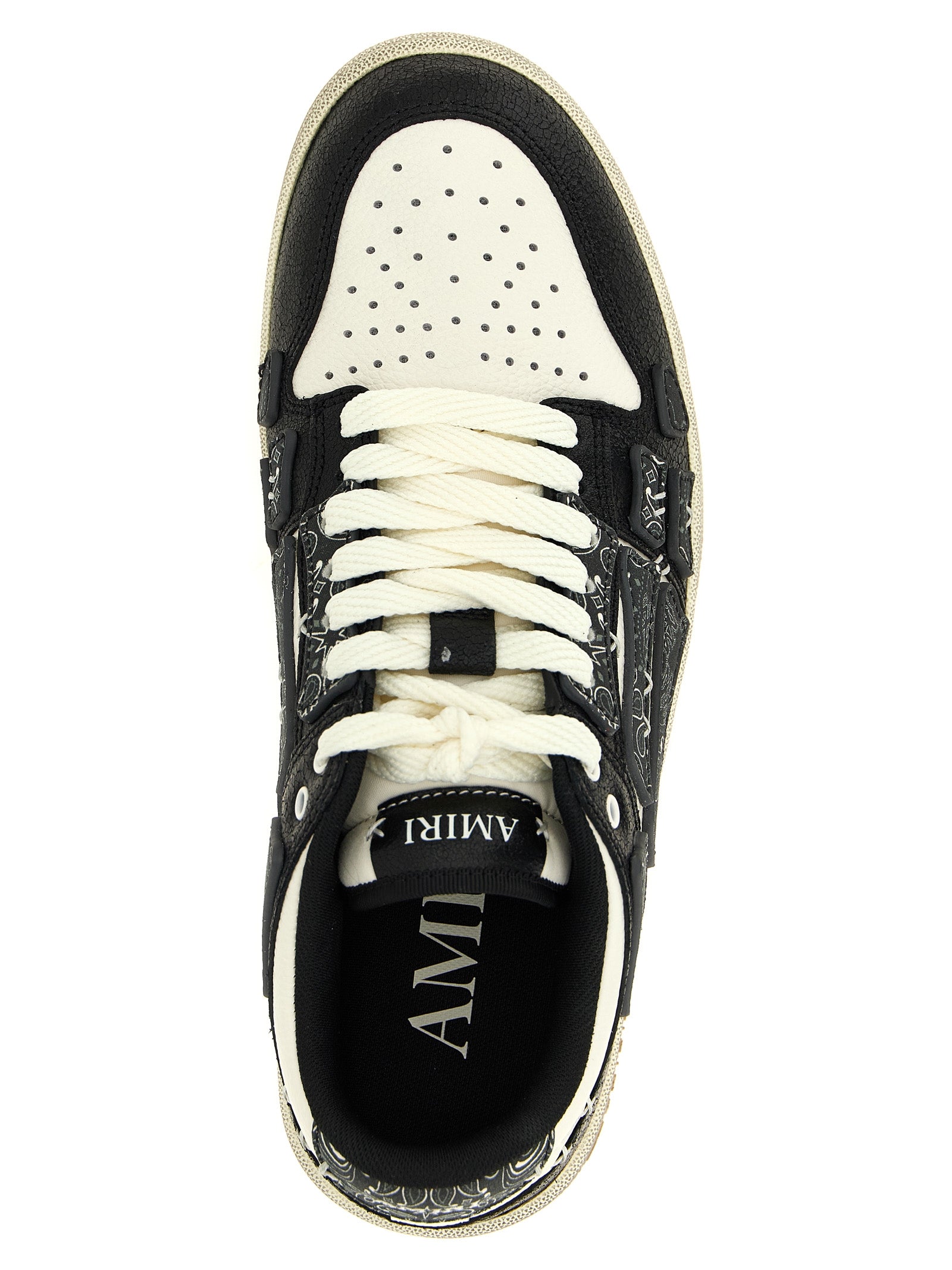 Amiri Bandana Skel Top Low Sneakers