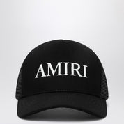 Gorra de béisbol negra con logo AMIRI