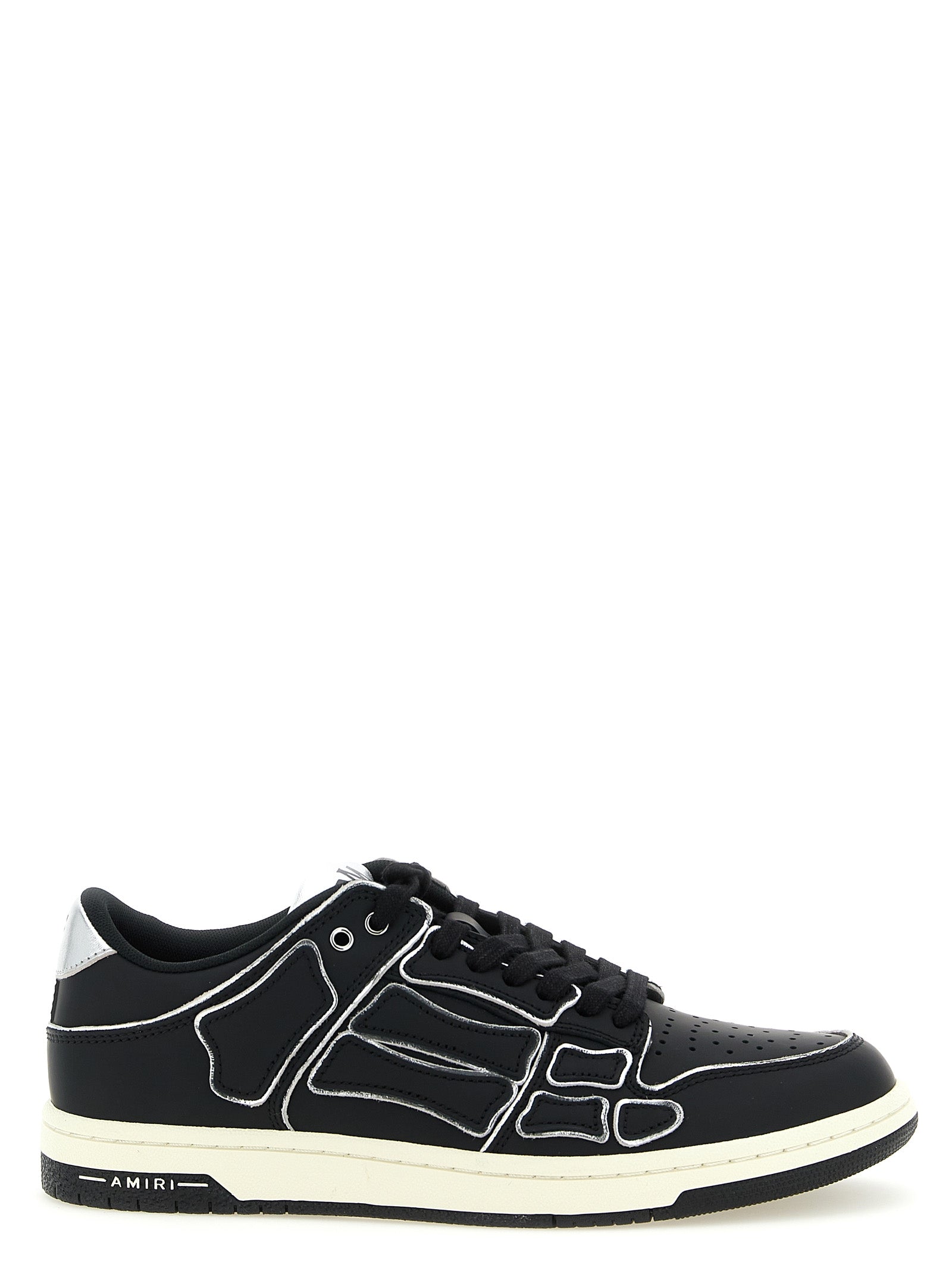 Amiri Skel Top Low Sneakers — Black Leather Men’s