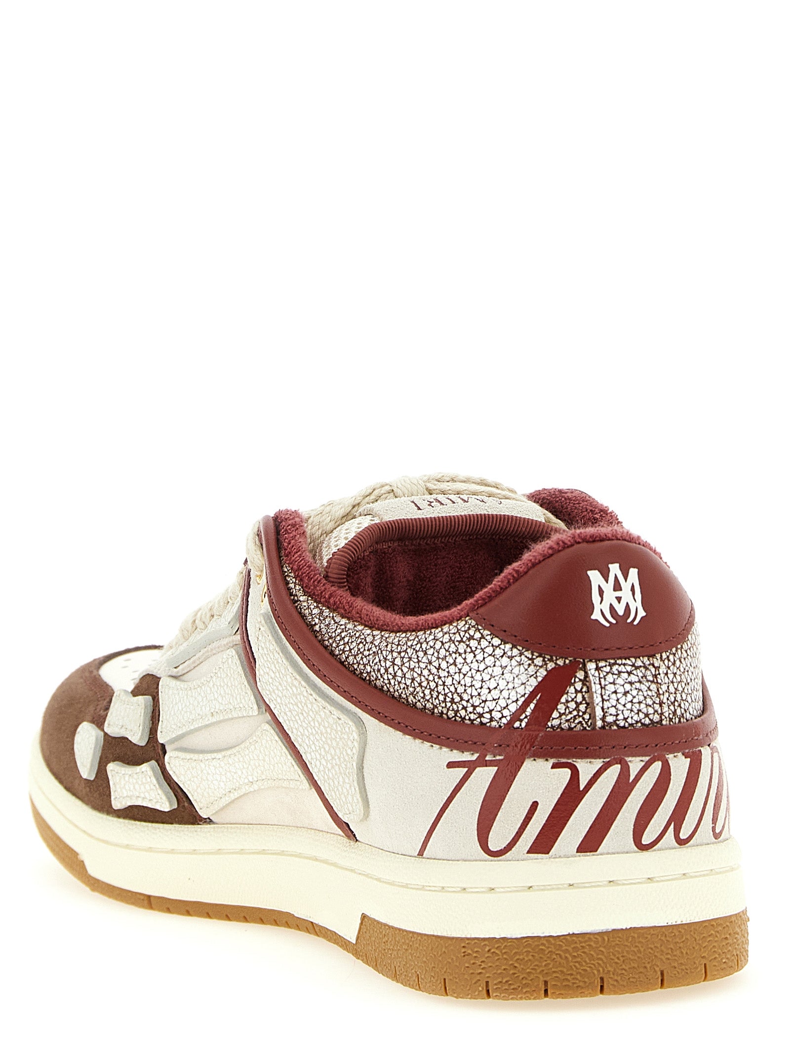Amiri Xl Skel Top Low Sneakers — Men’s Designer Sneakers