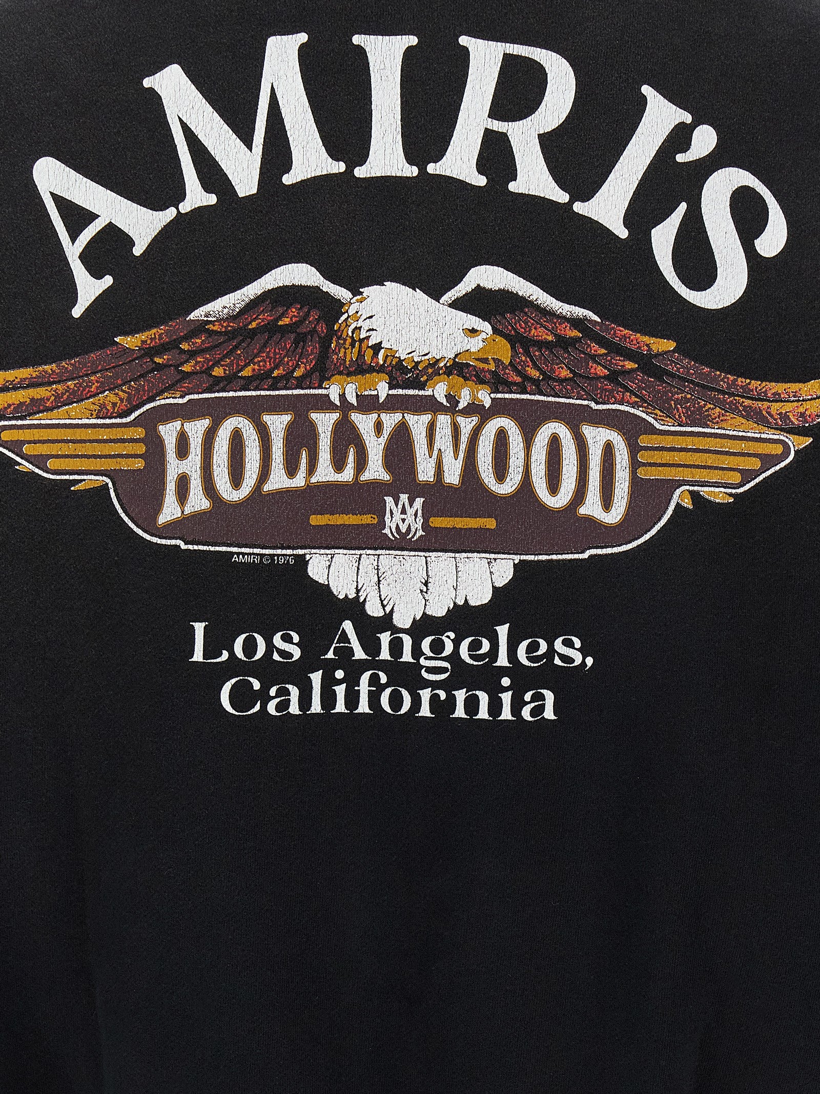 Amiri Ma Flames Hoodie - Men's Black Topwear