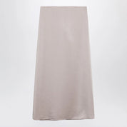 Weekend Max Mara Blush satin midi skirt