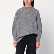 Isabel Marant grey alpaca sweater — luxe knitwear