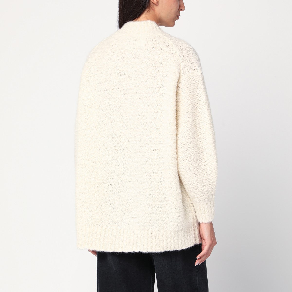 Pull écru Isabel Marant en mélange d'alpaga