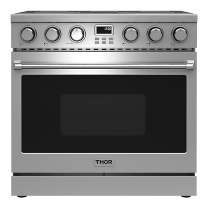 THOR Kitchen 36-Inch Electric Range - Contemporary Professional - ARE36