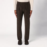 Santaniello Brown corduroy trousers