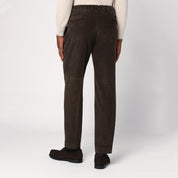 Santaniello Brown corduroy trousers