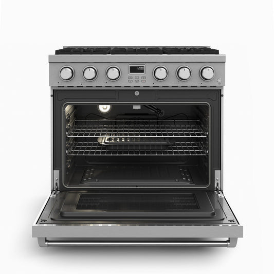 Thor Kitchen 36" Professional Propane Gas Range, ARG36LP