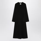 Long Black Ari Knit Dress — LouLou De Saison