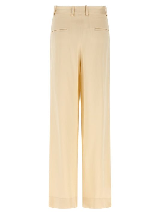 Armarium Giorgia Trousers — High-Waist Beige Pants