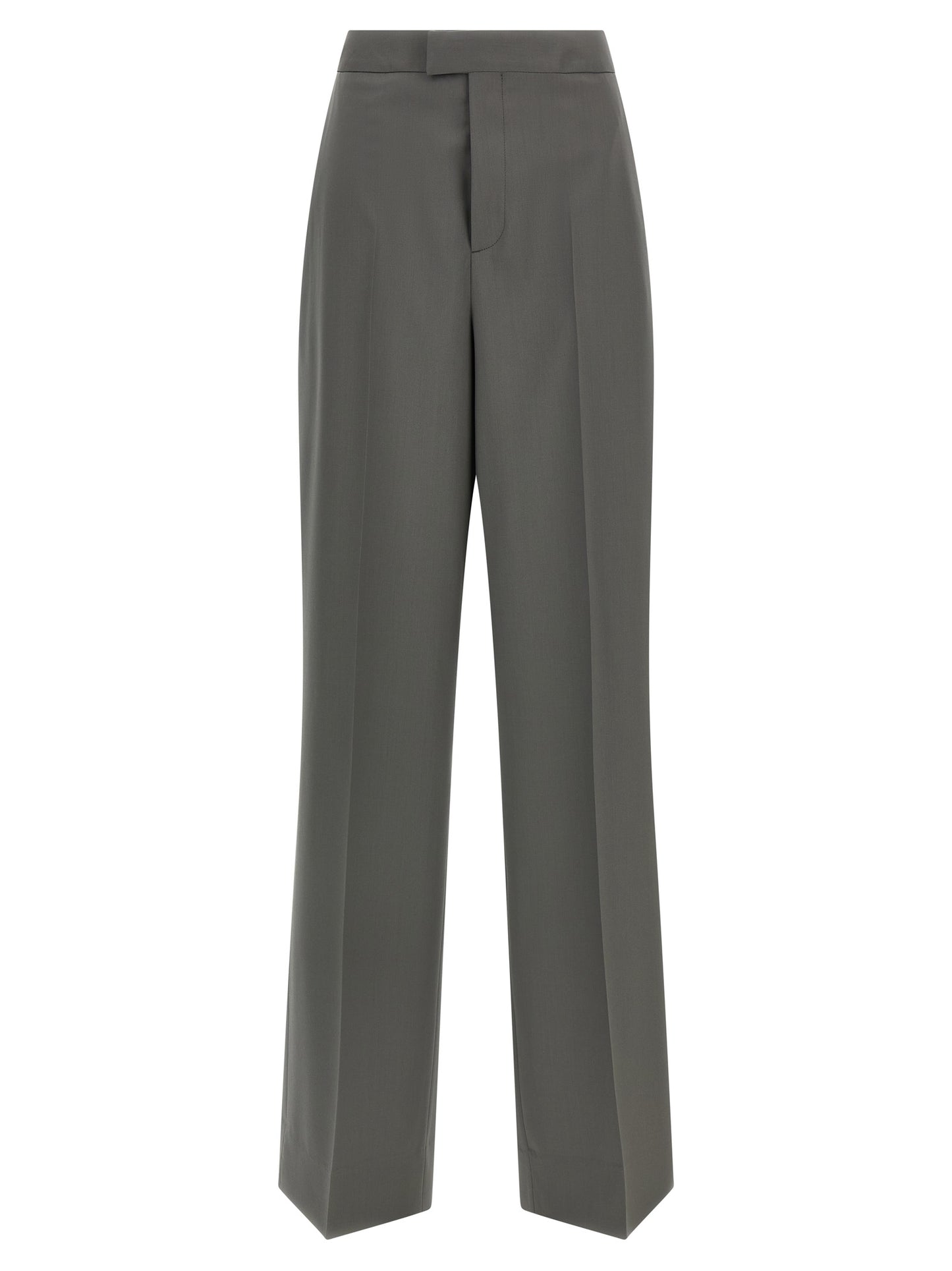 Armarium Juno Trousers — Tailored Wool Wide Leg (Gray)
