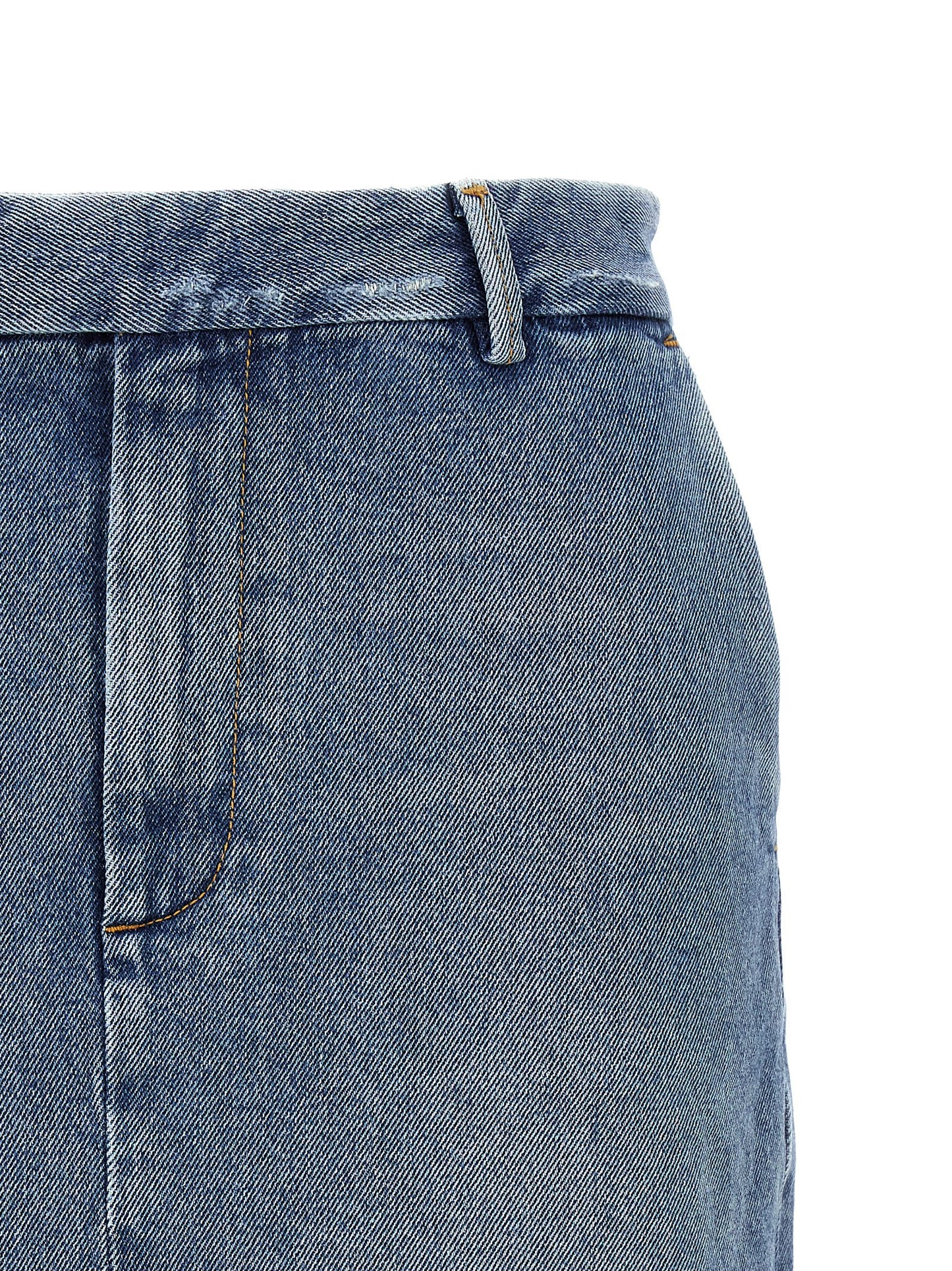 Armarium Lula Mini Skirt — Denim Miniskirt for Women