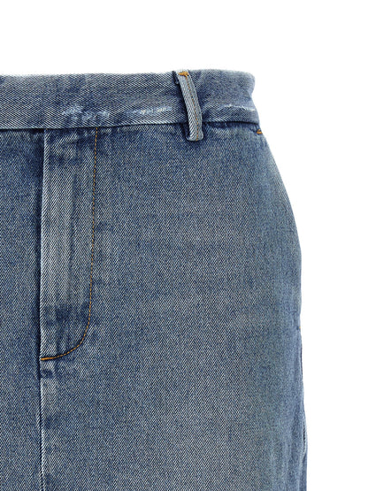 Armarium Lula Mini Skirt — Denim Miniskirt for Women