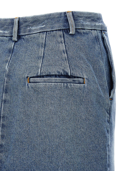 Armarium Lula Mini Skirt — Denim Miniskirt for Women