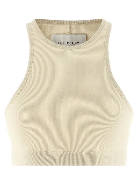 Armarium Filippa Top — Ribbed Cotton Tank (White)