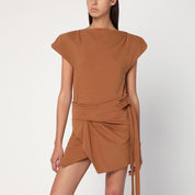 Asymmetrical Sebani T‑shirt — Isabel Marant caramel T‑shirt