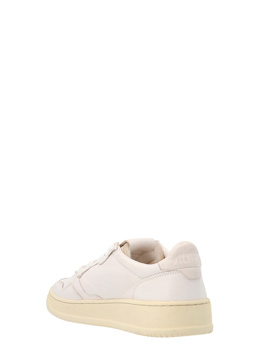 Autry Medalist Low Sneakers in White — Women’s Luxury