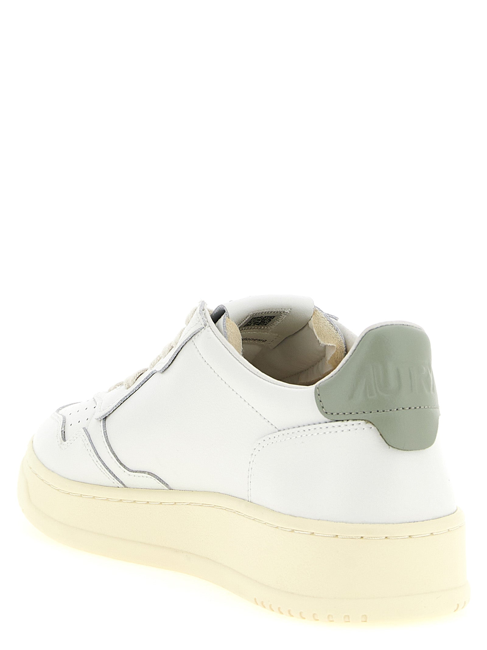 Autry Medalist Low Sneakers for Men - Green Leather