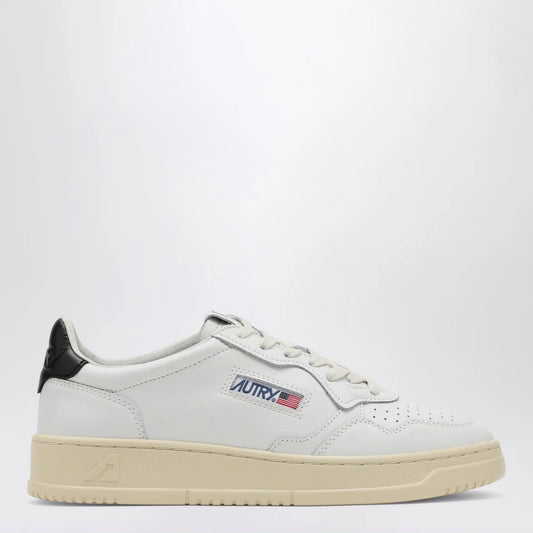 Autry Medalist White/Black Sneakers for Men — Trainer