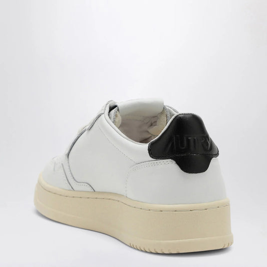 Autry Medalist White/Black Sneakers for Men — Trainer