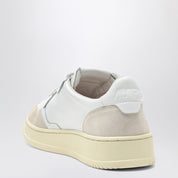 Baskets basses en cuir blanc Autry