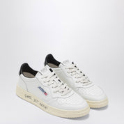 Autry Medalist trainer in white and black leather suede