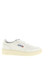 Autry Medalist Low Sneakers — White Leather | Autry