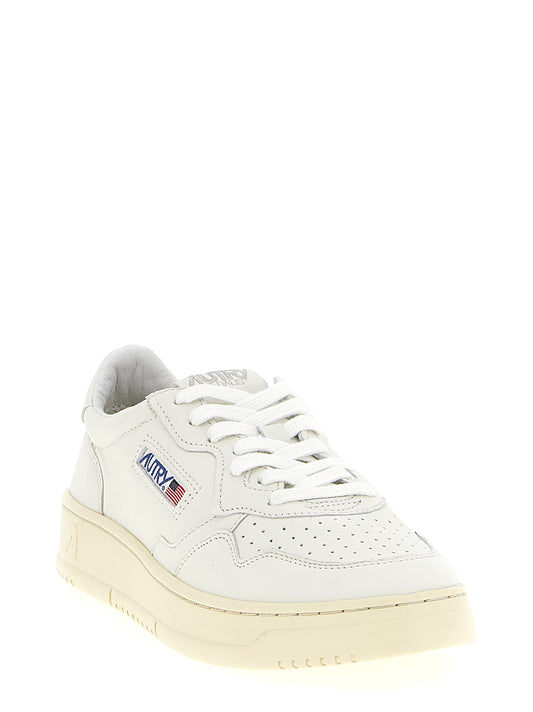 Autry Medalist Low Sneakers — White Leather | Autry