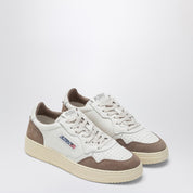 AUTRY Medalist sneakers white/brown suede