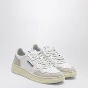 AUTRY White leather Medalist low-top sneakers