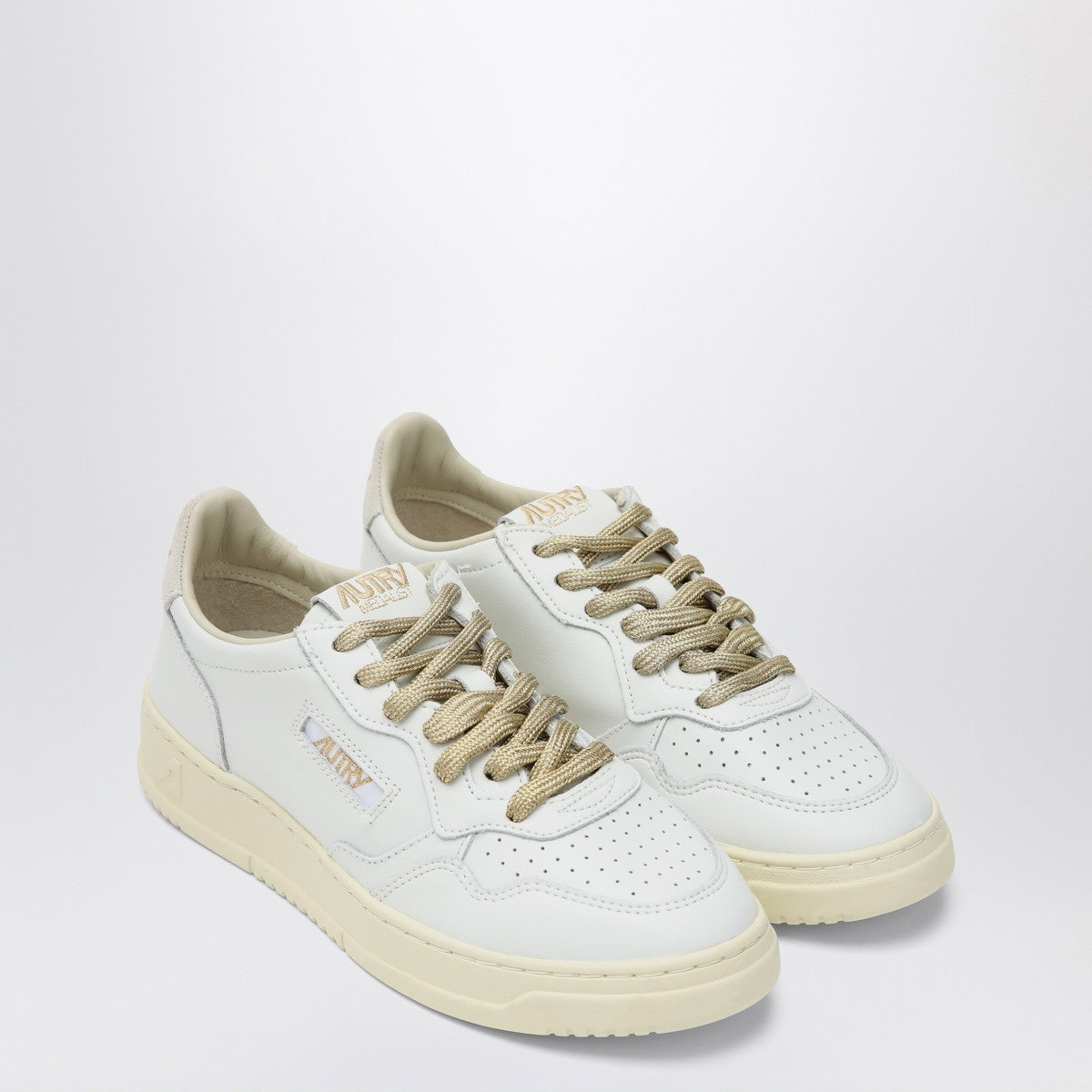 AUTRY Medalist sneakers white/gold